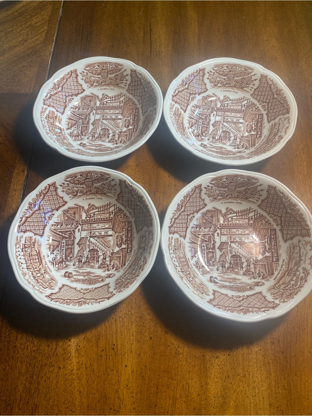 Fair Winds By Alfred Meakin Cereal Bowls set of 4